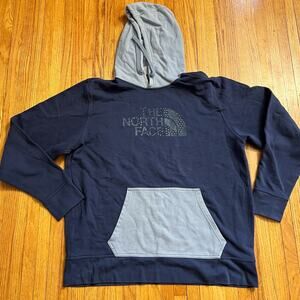 The North Face Hoodie Mens XL Dome Blue Gray Sweatshirt